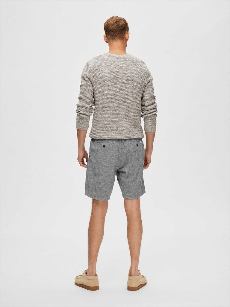 Selected Homme Brody - Hørmix regular fit shorts - HUSET Men & Women (8810399596891)