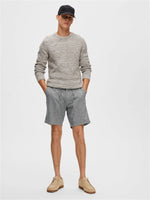 Selected Homme Brody - Hørmix regular fit shorts - HUSET Men & Women (8810399596891)