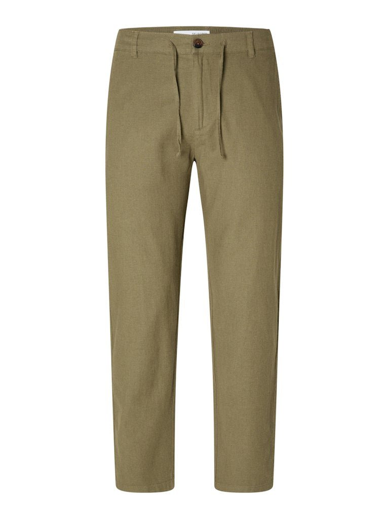 Selected Homme Brody - Hørmix slim tapered fit chinos - HUSET Men & Women (8748283658587)