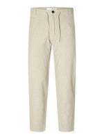 Selected Homme Brody - Hørmix slim tapered fit chinos - HUSET Men & Women (8748283658587)