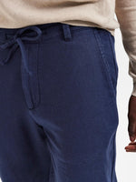 Selected Homme Brody - Hørmix slim tapered fit chinos - HUSET Men & Women (8748283658587)