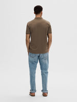 Selected Homme Fave - Polo med lynlås i regular fit - HUSET Men & Women (8748364267867)