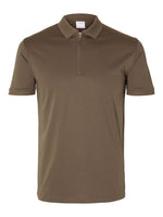 Selected Homme Fave - Polo med lynlås i regular fit - HUSET Men & Women (8748364267867)