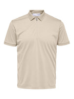 Selected Homme Fave - Polo med lynlås i regular fit - HUSET Men & Women (8512501449051)