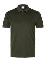 Selected Homme Fave - Polo med lynlås i regular fit - HUSET Men & Women (8748364267867)