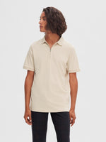 Selected Homme Fave - Polo med lynlås i regular fit - HUSET Men & Women (8512501449051)