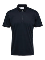 Selected Homme Fave - Polo med lynlås i regular fit - HUSET Men & Women (8512501383515)