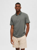 Selected Homme Fave - Polo med lynlås i regular fit - HUSET Men & Women (8512501449051)