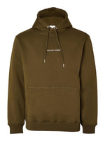 Selected Homme Hankie - Logo hoodie sweat - HUSET Men & Women (8033332756732)