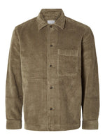 Selected Homme Jake - Fløjls overshirt i loose fit - HUSET Men & Women (8515511812443)