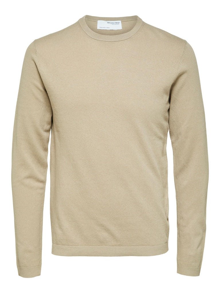 Selected Homme Lake - Hør mix strik - HUSET Men & Women (8363241767259)