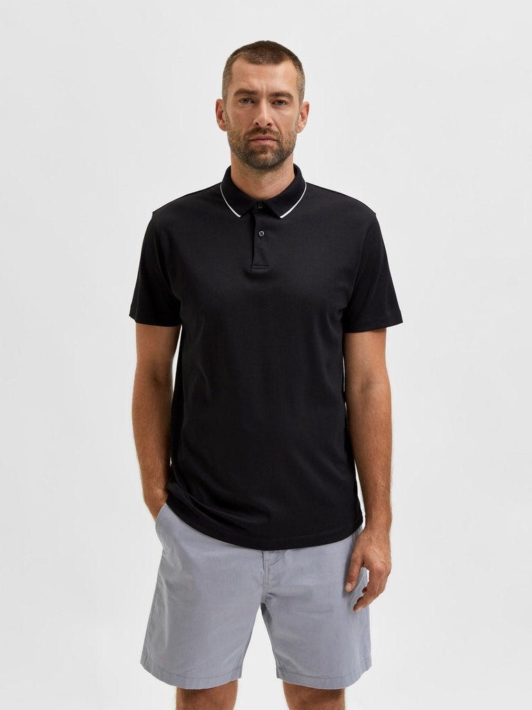 Selected Homme Leroy - Coolmax polo i regular fit - HUSET Men & Women (7565217792252)