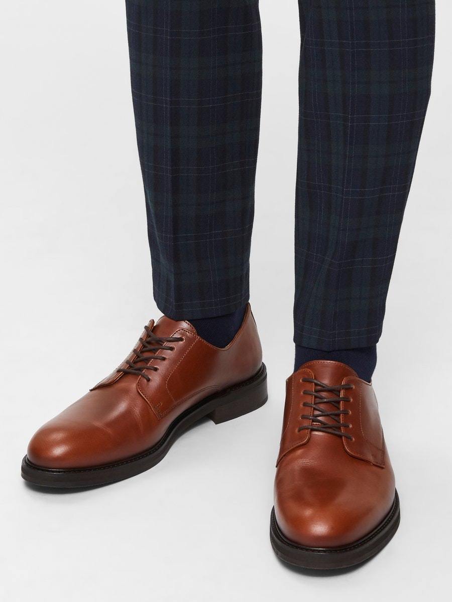Vær opmærksom på Plys dukke Sydøst Selected Homme Louis - Derby læder sko – HUSET Men & Women