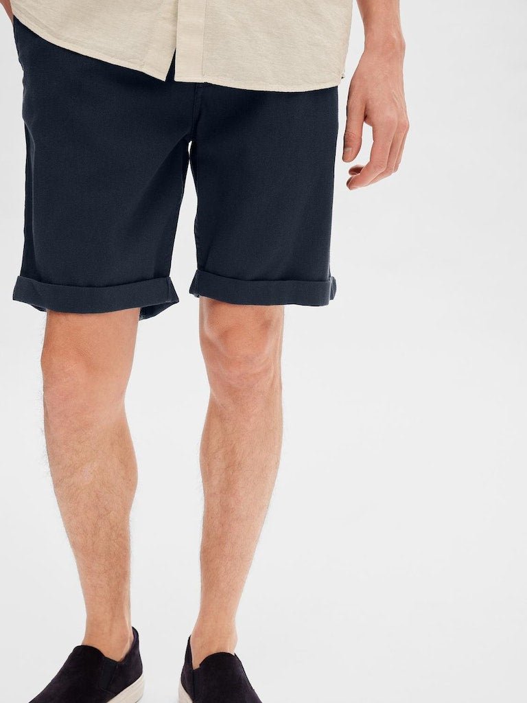 Selected Homme Luton - Slimfit flex shorts - HUSET Men & Women (8785784045915)