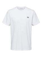 Selected Homme Madrid - Regularfit logo T-shirt - HUSET Men & Women (6597819367503)