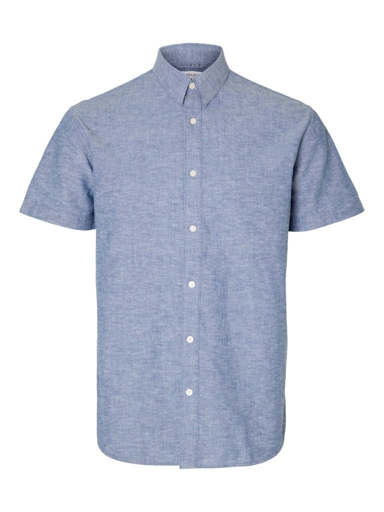 Selected Homme Reg - Hørmix skjorte - HUSET Men & Women (8830011670875)