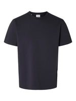 Selected Homme Sander - Seersucker t-shirt - HUSET Men & Women (8748410405211)