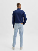 Selected Homme Toby - Lyseblå Taperedfit jeans - HUSET Men & Women (7607365763324)