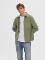 Selected Homme Tony - Fløjls overshirt i loose fit - HUSET Men & Women (8515511877979)