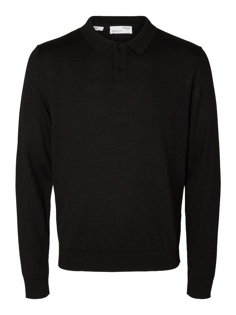 Selected Homme Town - Coolmax® Polo i Merinould - HUSET Men & Women (8828608086363)